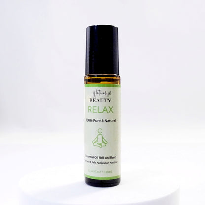 NaturalBeauty RELAX Essential Oil Roll-on Blend 10ml